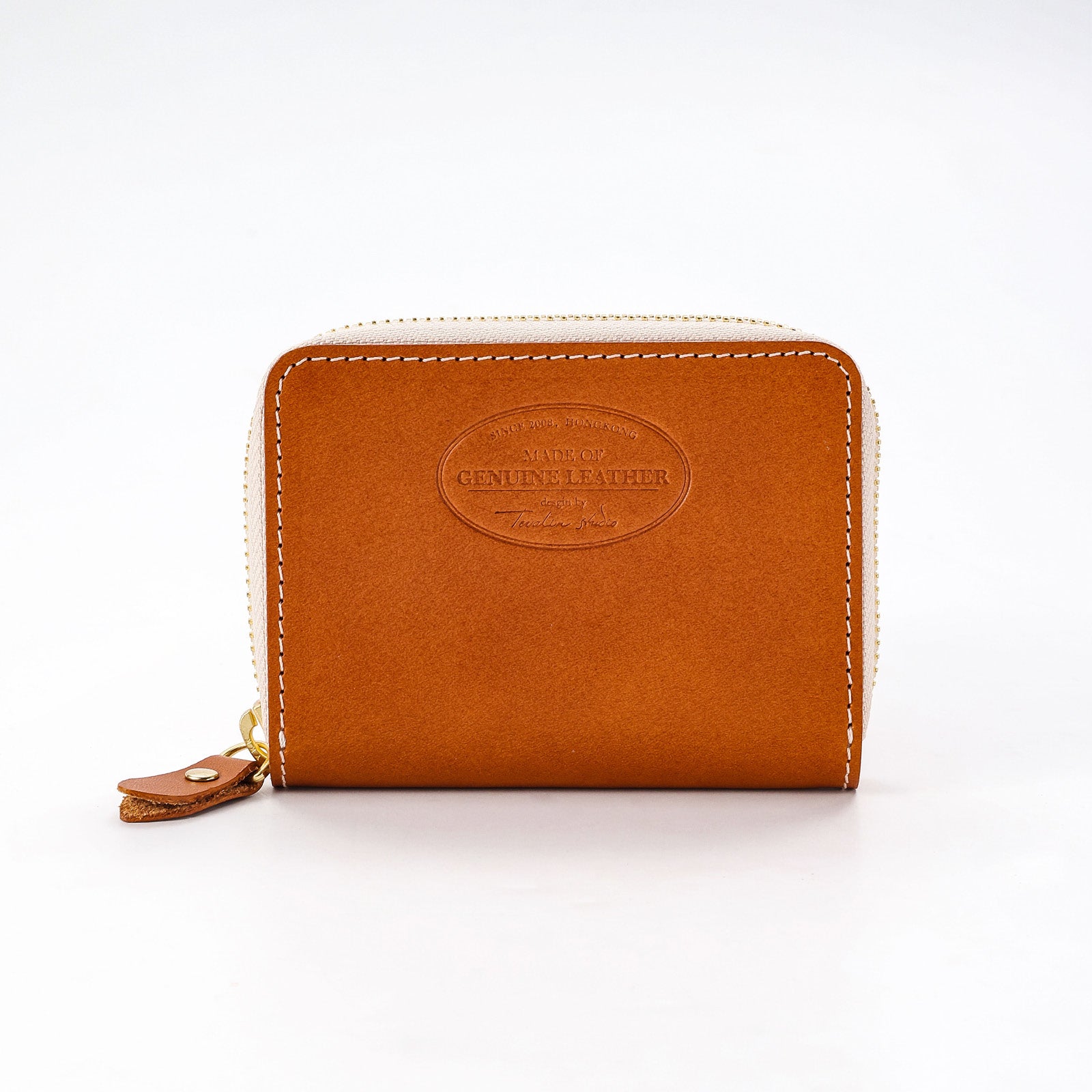 Tevalin Premium Foldable 12 Card Slots Leather Card Holder with YKK Zipper